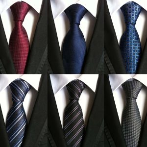 6pcs 6-Piece Classic Woven Jacquard Neckties for Men, Daily Wear, Father's Day Gift